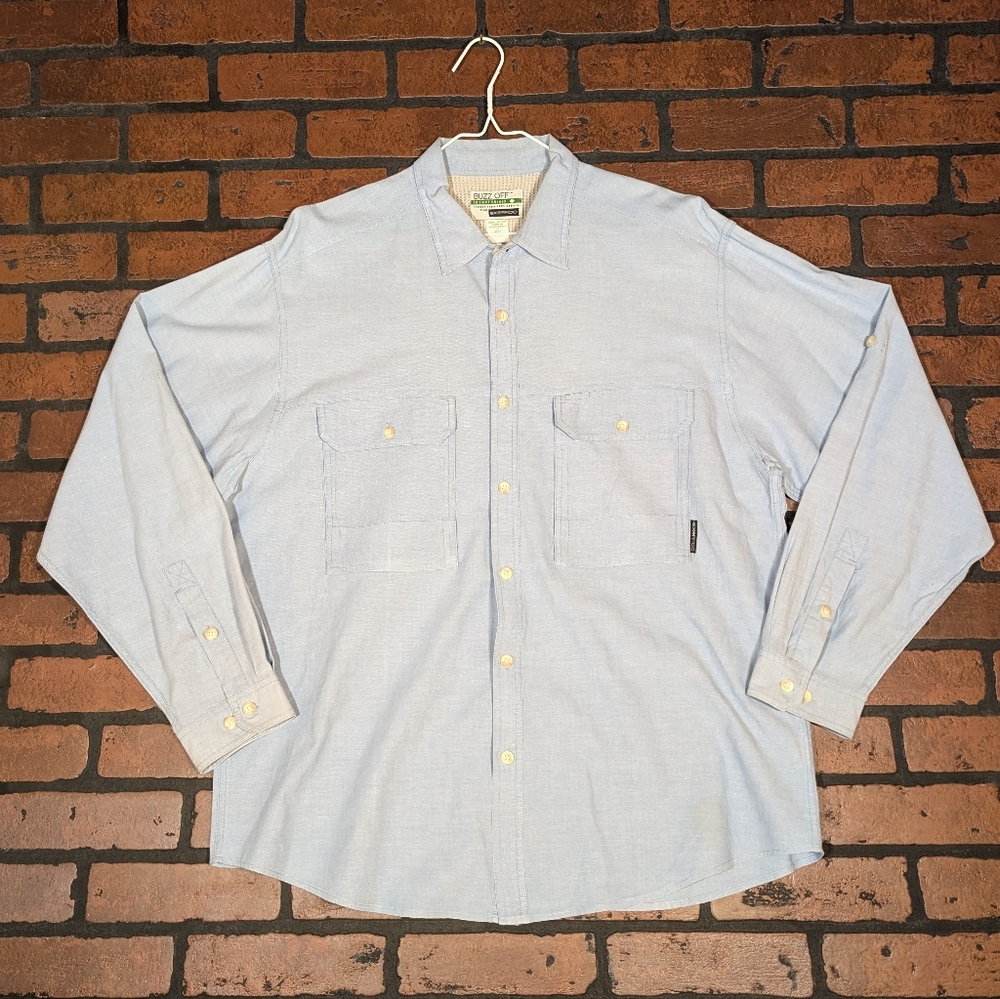 ExOfficio Men's L Buzz Off Vented Cotton Field Shirt